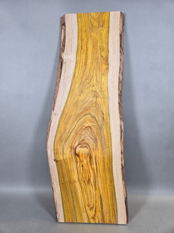 Live Edge Canarywood Slab