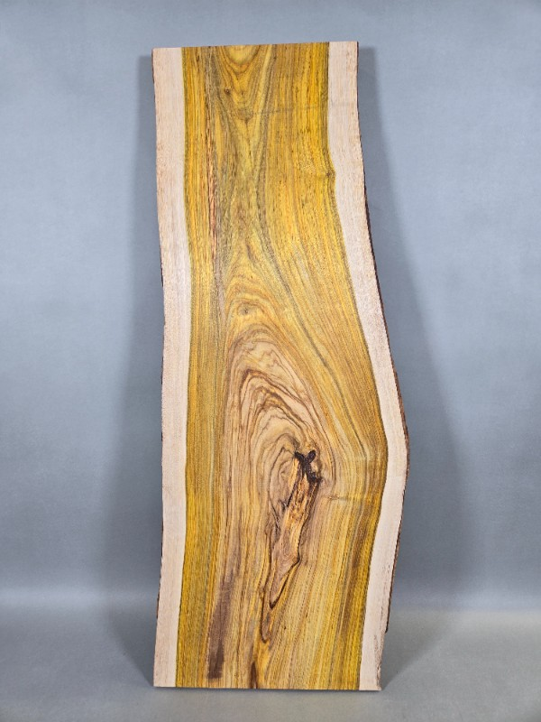 Live Edge Canarywood Slab