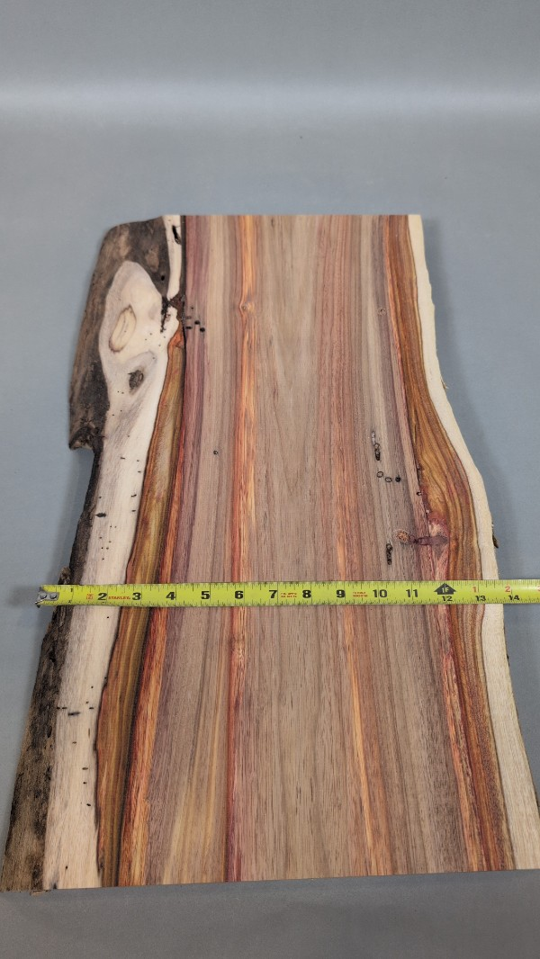 Live Edge Canarywood Slab